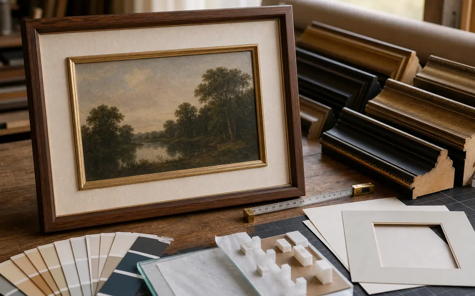 Frame advice at ConfirmArt