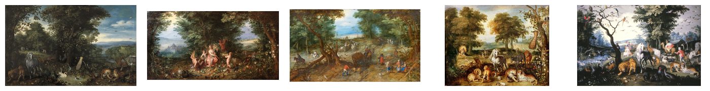 After Brueghel animal scene: Comparative Artworks