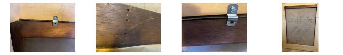 La Ofrenda study: Stretcher and Back Side