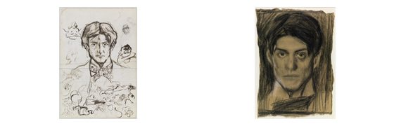 Picasso composition study: Analysis of self-portraits dating 1900