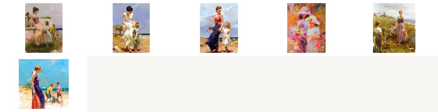 Pino Daeni painting study: Caveat regarding reproductions