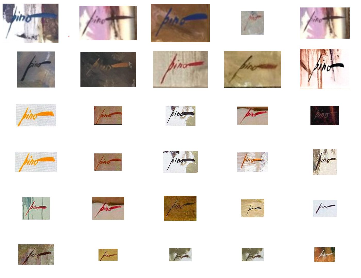 Lady in Waiting: Comparison with Admitted Authentic Signatures