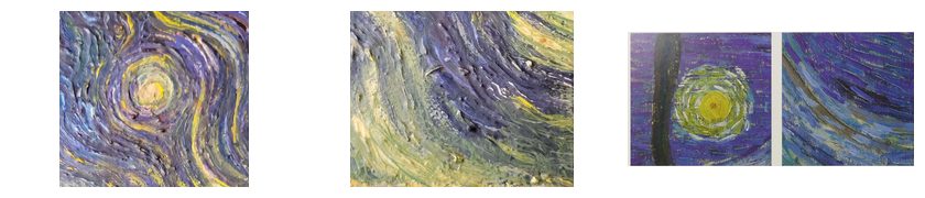Vincent signature painting: Impasto Technique