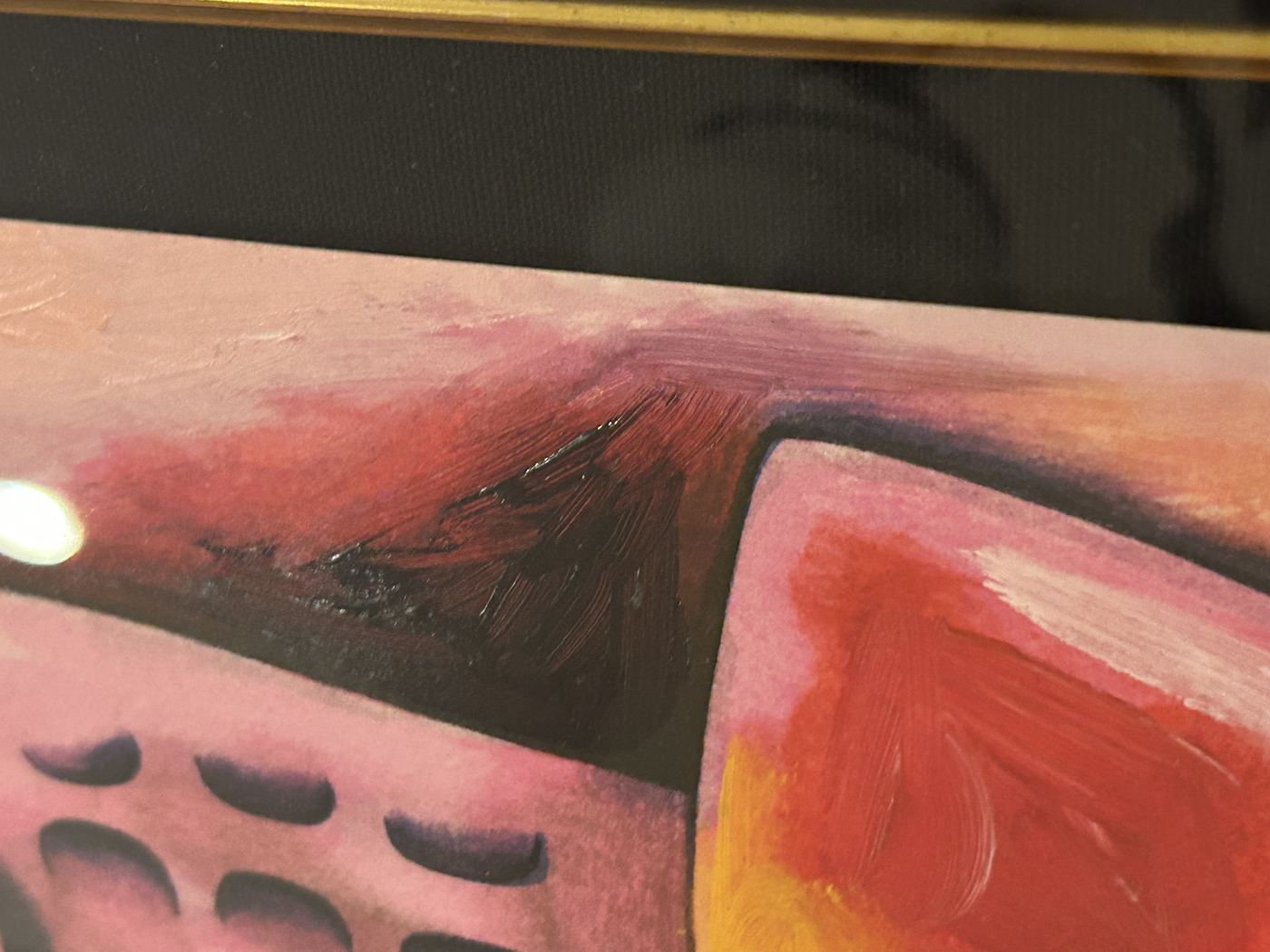 Alexandra Nechita Caravanning the Sun authentication evidence image 4