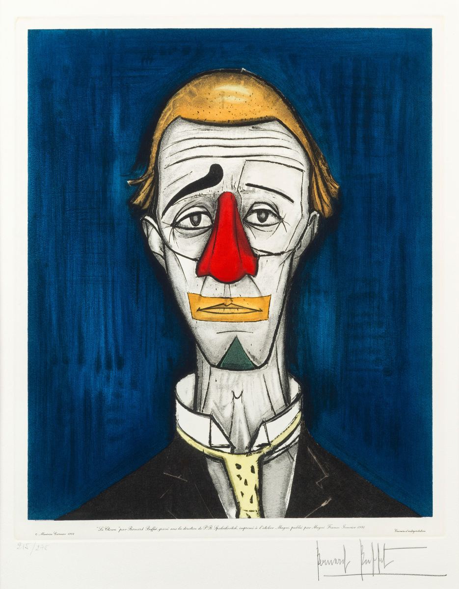Bernard Buffet Le Clown authentication evidence image 6