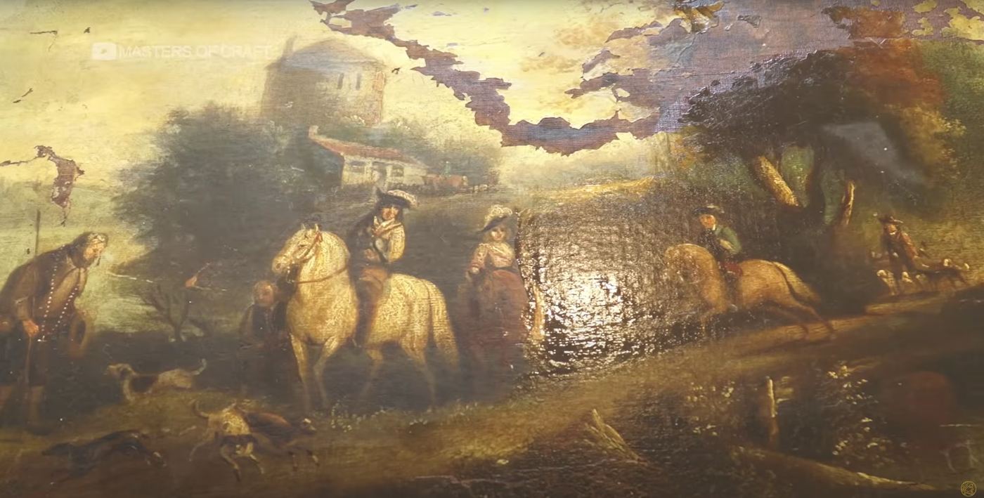 Historic & Old Master Cases Hunting Party authentication evidence image 8