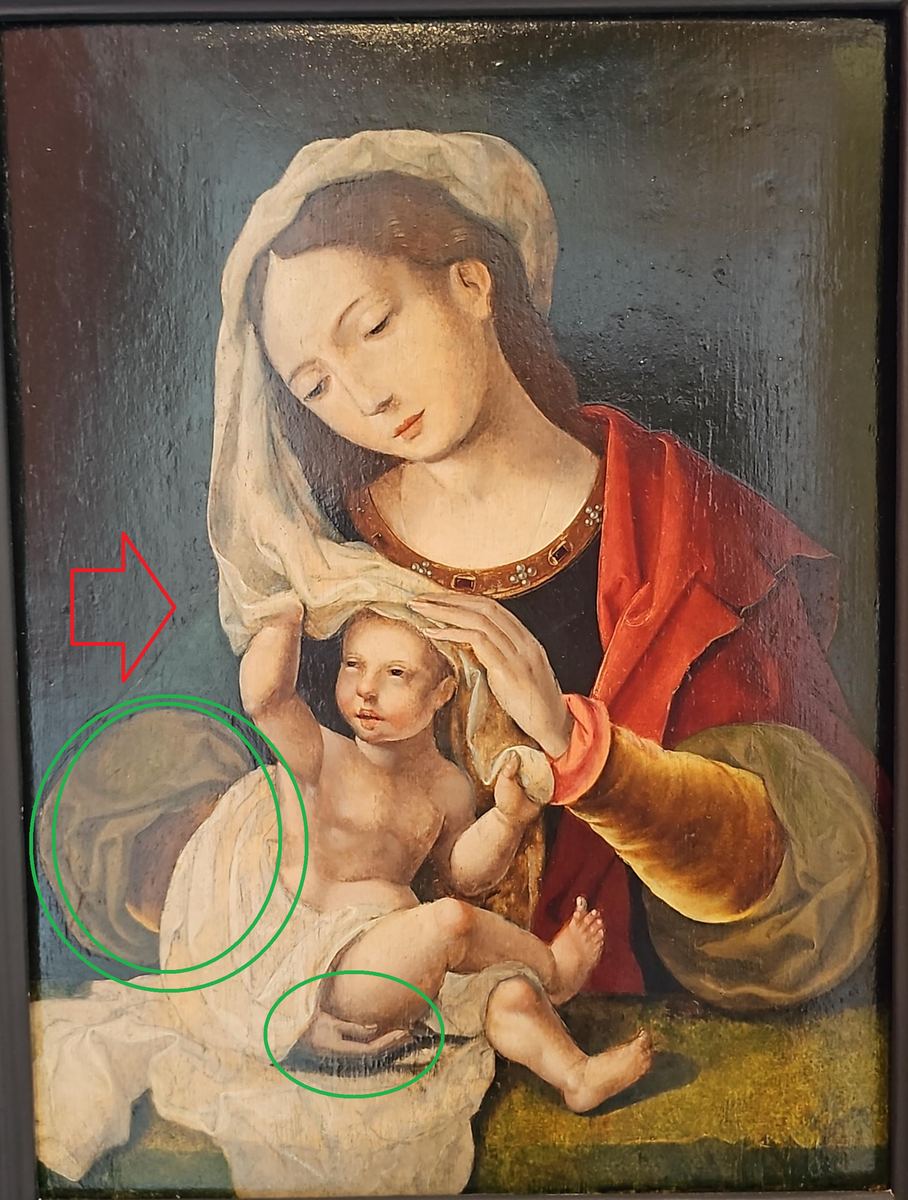 Historic & Old Master Cases Madonna and Child authentication evidence image 5