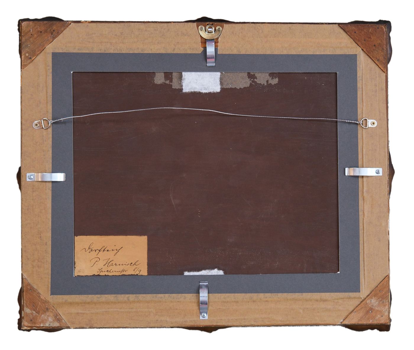 Historic & Old Master Cases Paul Harnisch, Geese by a Farm Pond authentication evidence image 6
