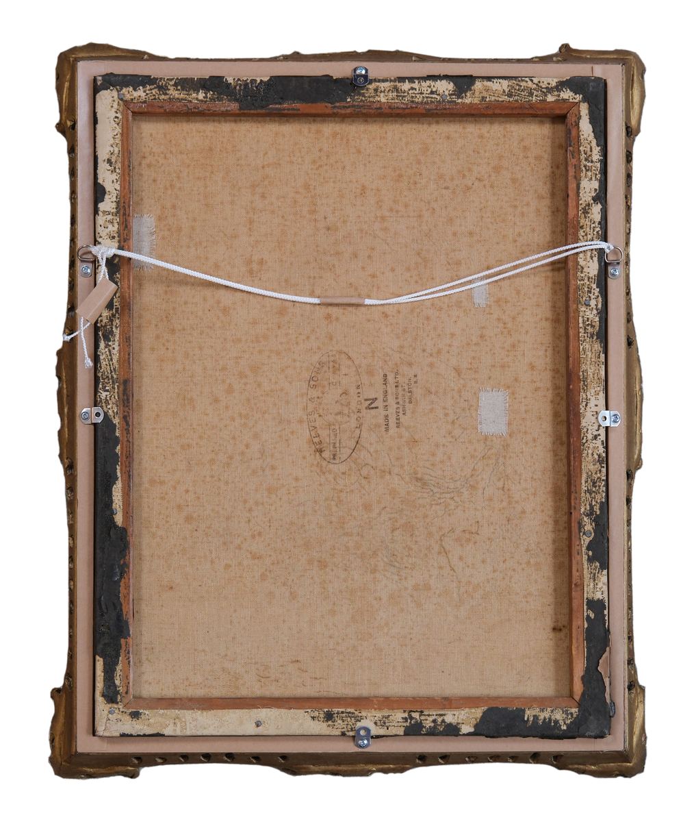 Historic & Old Master Cases Obverse of the painting in its late-Victorian swept frame authentication evidence image 3
