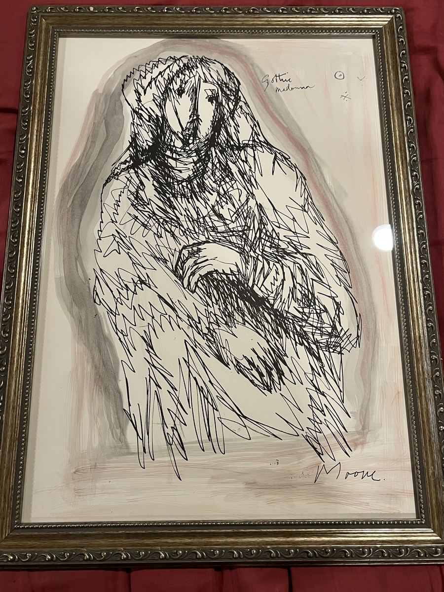 Henry Moore Gothic Madonna authentication evidence image 1