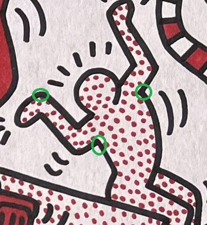 Keith Haring Mickey Alien Invasion Pop authentication evidence image 3