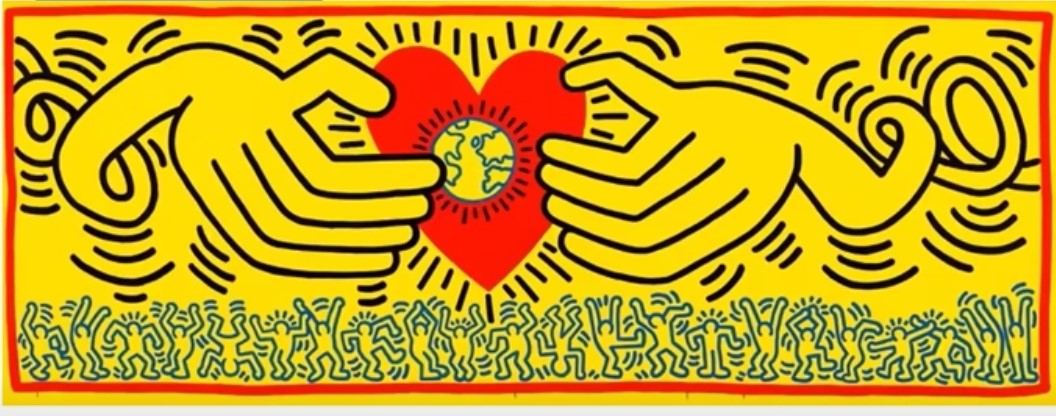 Keith Haring Keith Haring signature study authentication evidence image 7