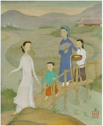Mai Trung Thu Mai Trung Thu watercolor study authentication evidence image 2