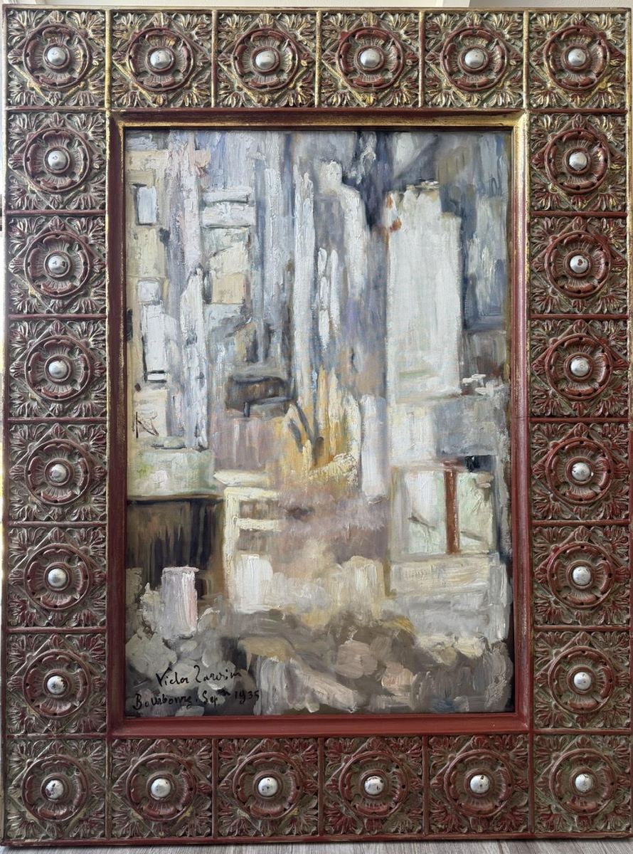 Alix Ayme / Tardieu The Broken Wall authentication evidence image 1