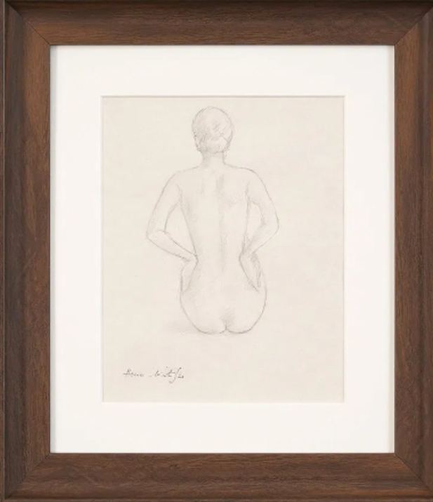 Henri Matisse Back View of a Nude authentication evidence image 2