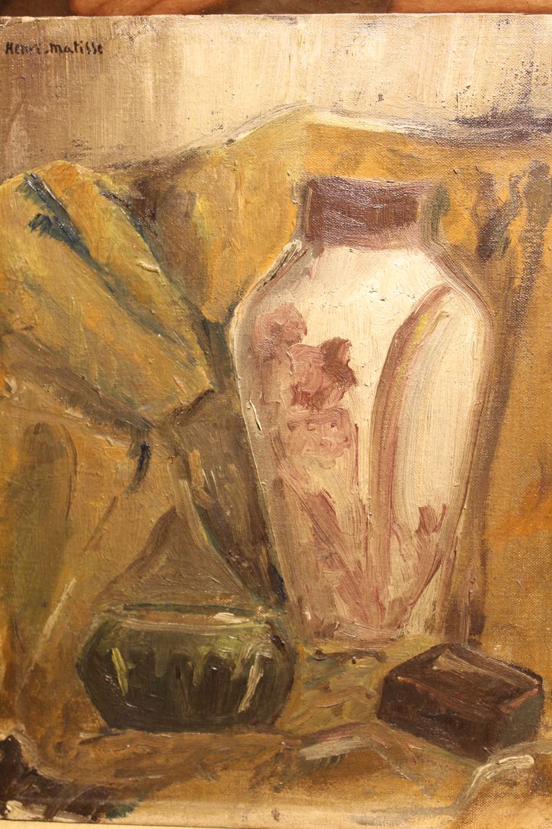 Henri Matisse Still Life with Pitcher authentication evidence image 1