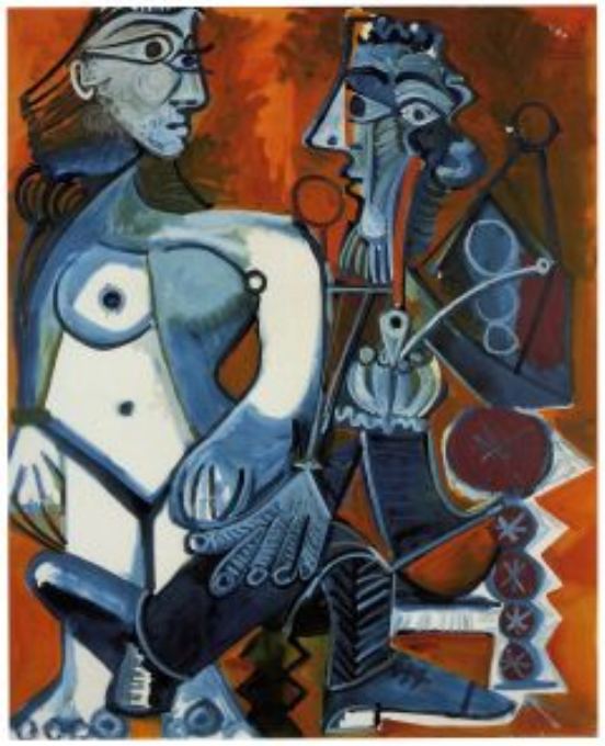 Pablo Picasso Dual Reflection authentication evidence image 6