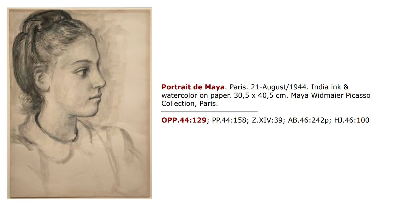 Pablo Picasso Picasso inscription study authentication evidence image 6
