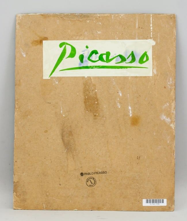 Pablo Picasso Still life with vases authentication evidence image 4