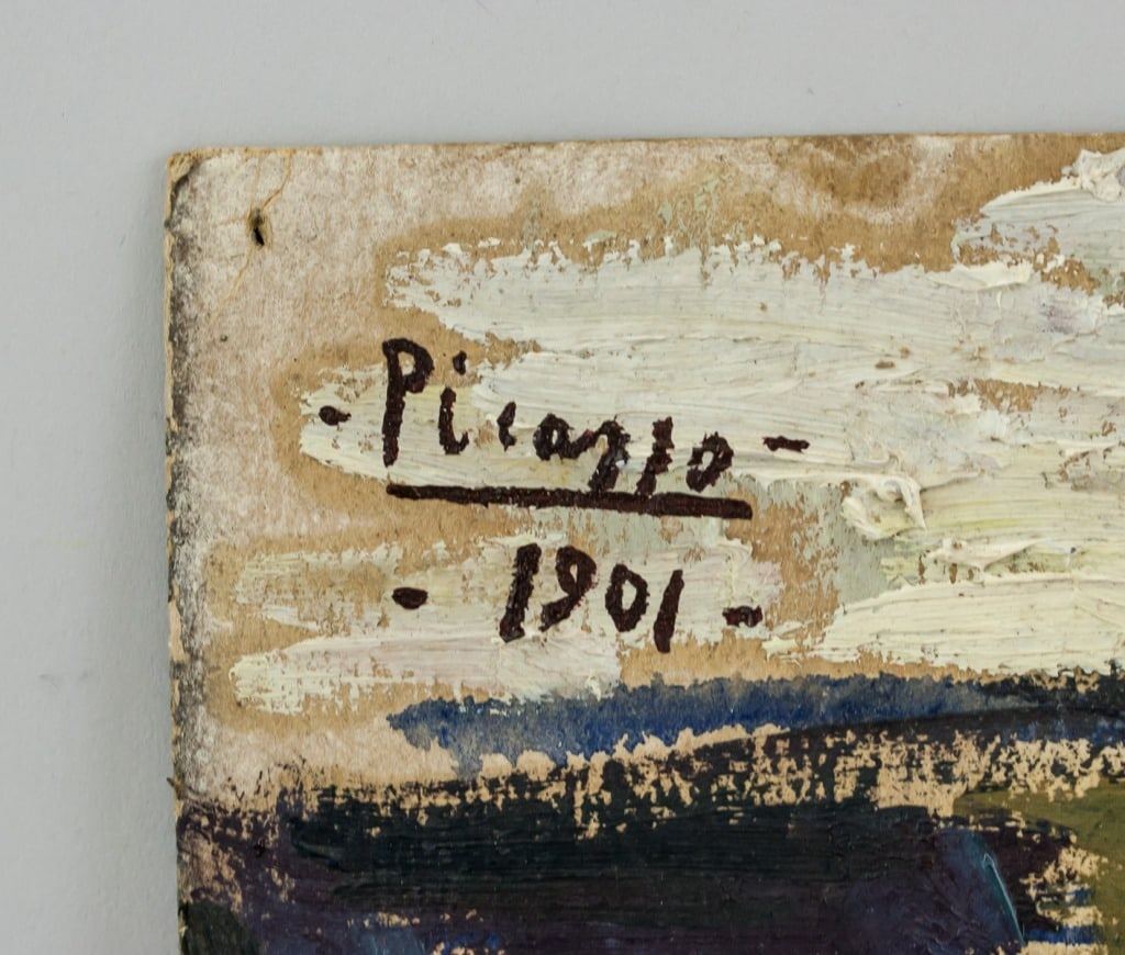 Pablo Picasso Still life with vases authentication evidence image 6