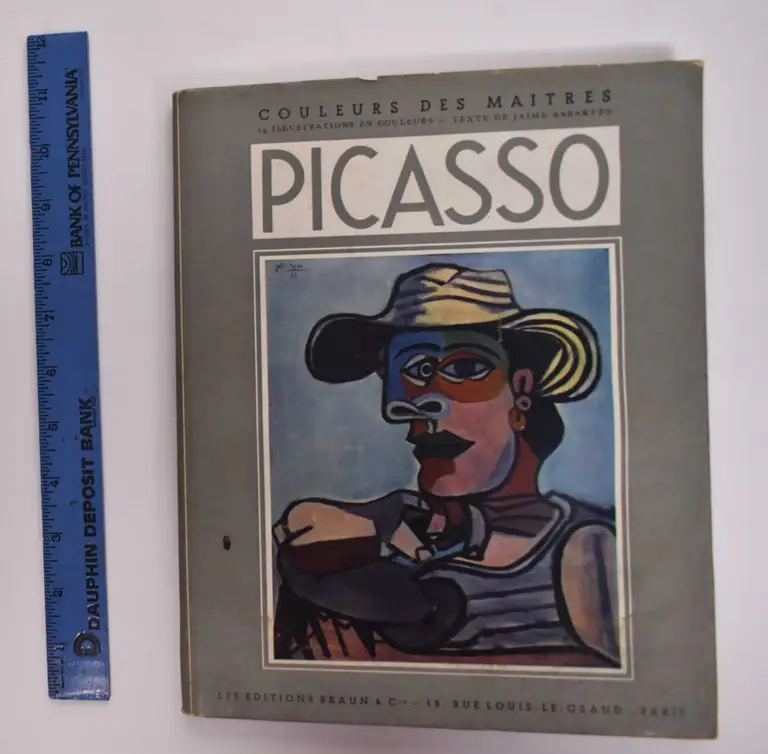 Pablo Picasso Couleurs des Maîtres -- Picasso authentication evidence image 3