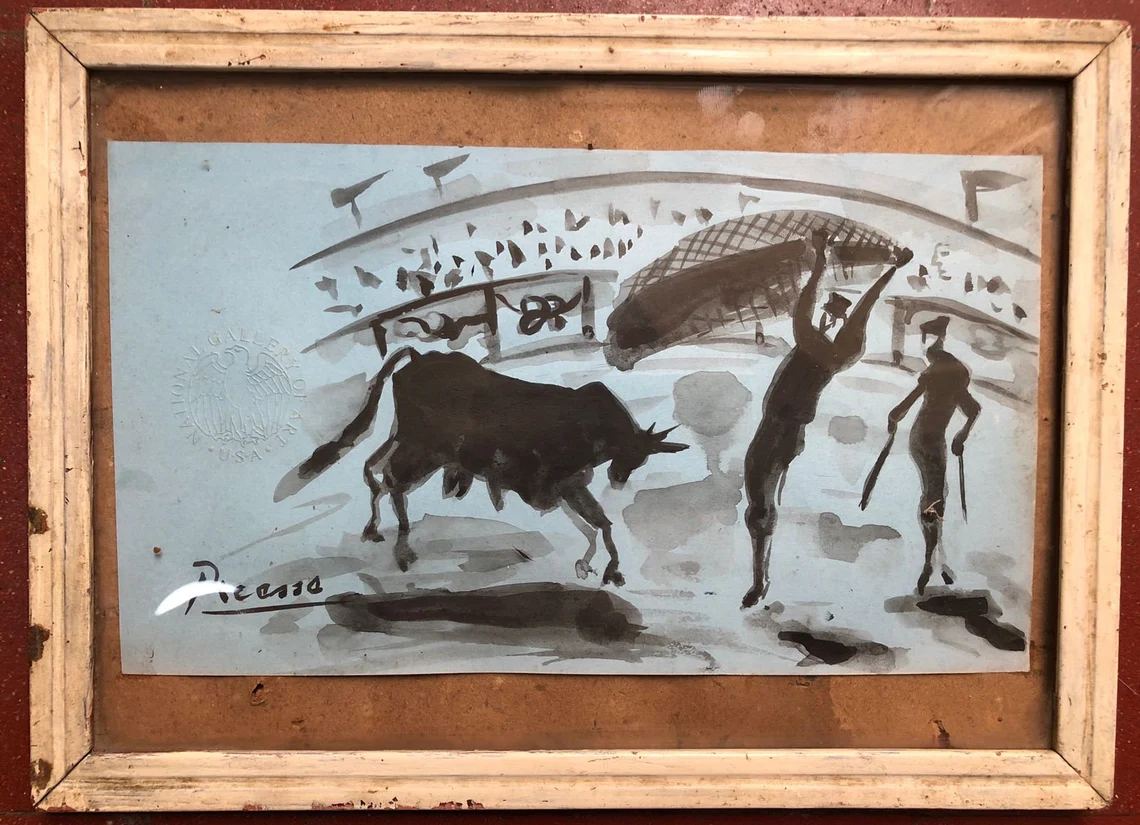 Pablo Picasso Toros y Toreros authentication evidence image 1