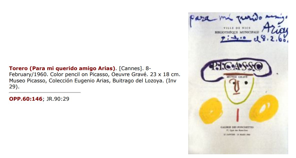 Pablo Picasso Faune rieur (Pour Madame Coudert) authentication evidence image 4