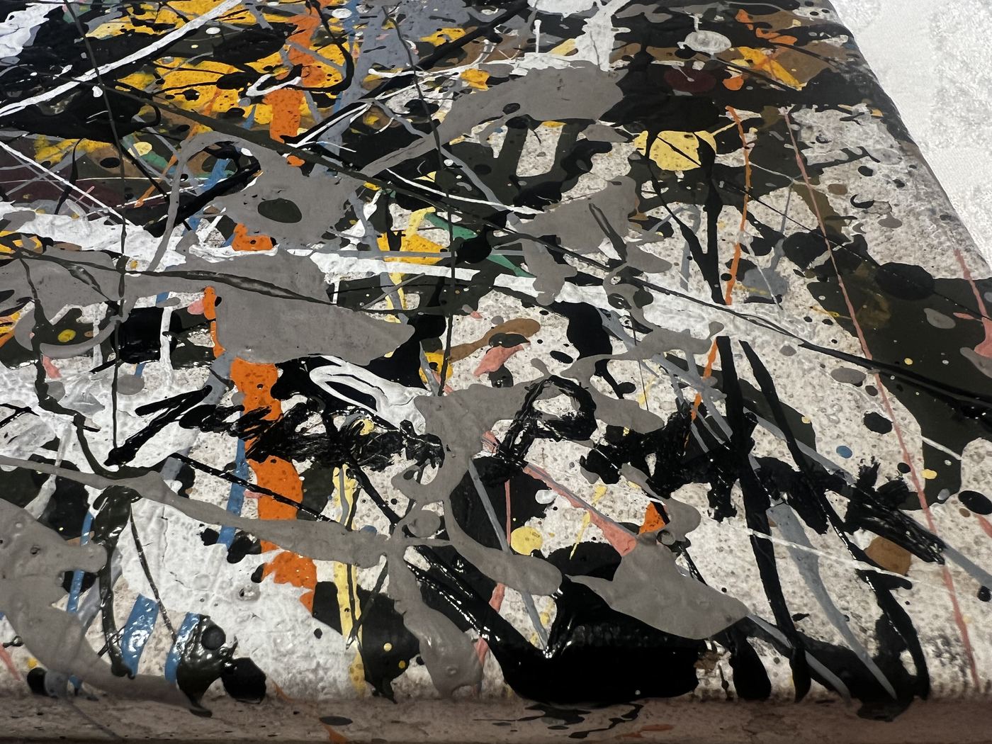 Jackson Pollock Number 1 authentication evidence image 2