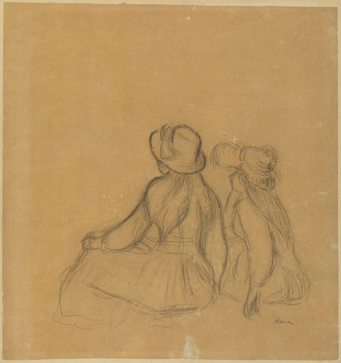 Pierre-Auguste Renoir Renoir signature study authentication evidence image 7