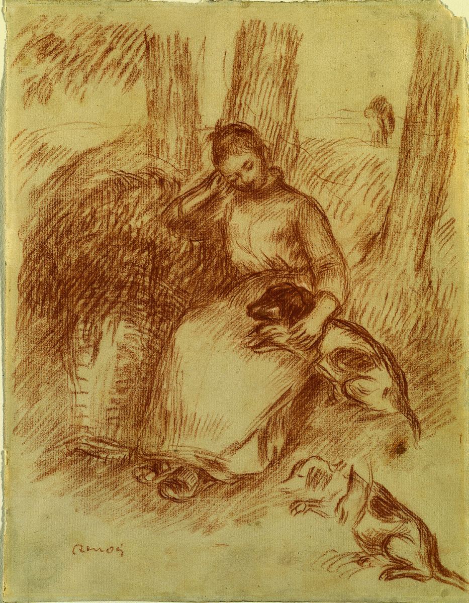 Pierre-Auguste Renoir Renoir signature study authentication evidence image 8