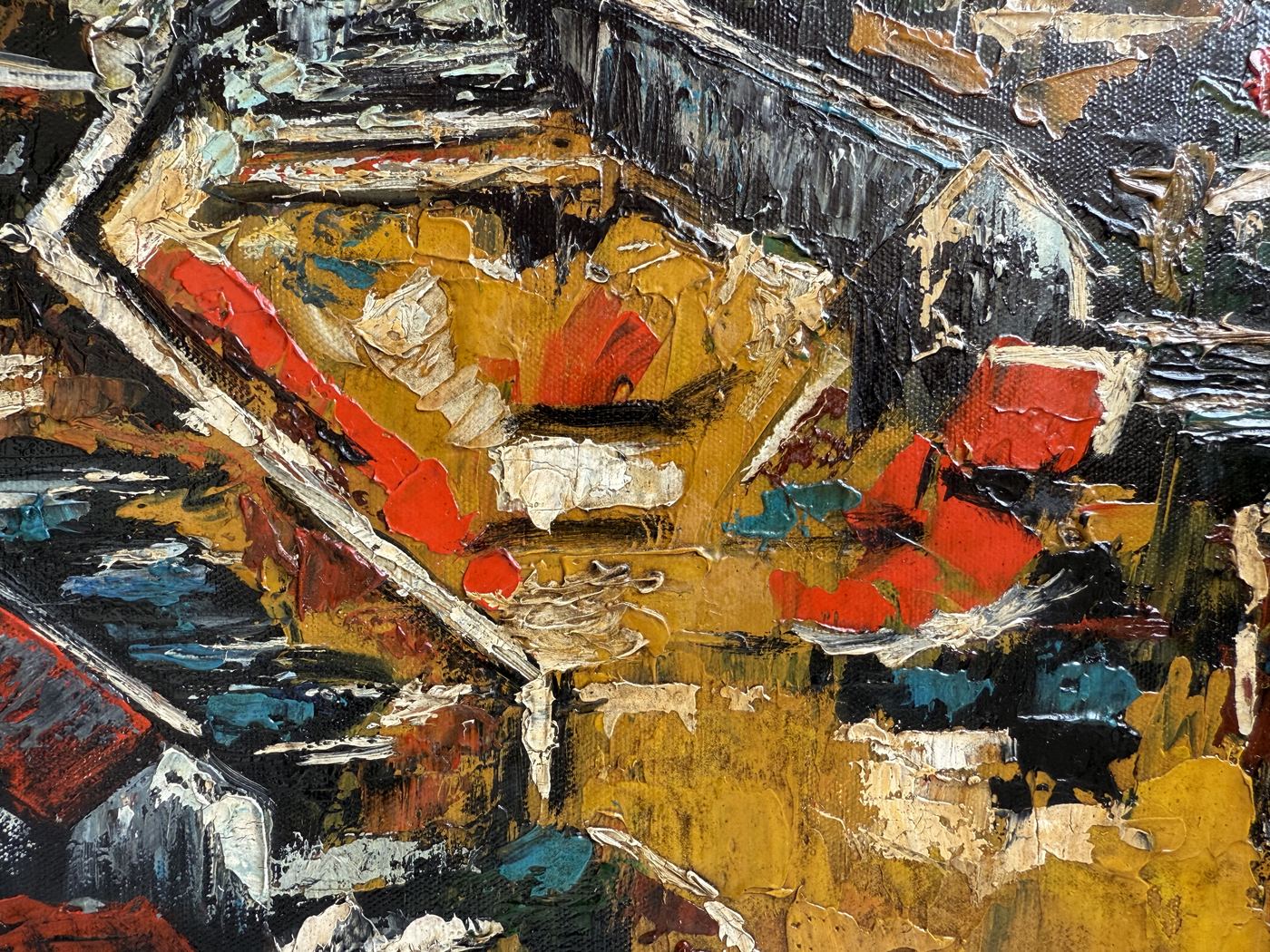 S. H. Raza S. H. Raza painting study authentication evidence image 2