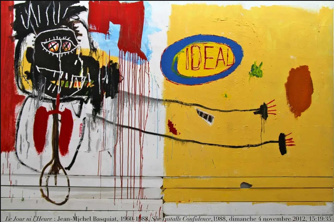 Jean-Michel Basquiat Eroica Basquiat study authentication evidence image 4
