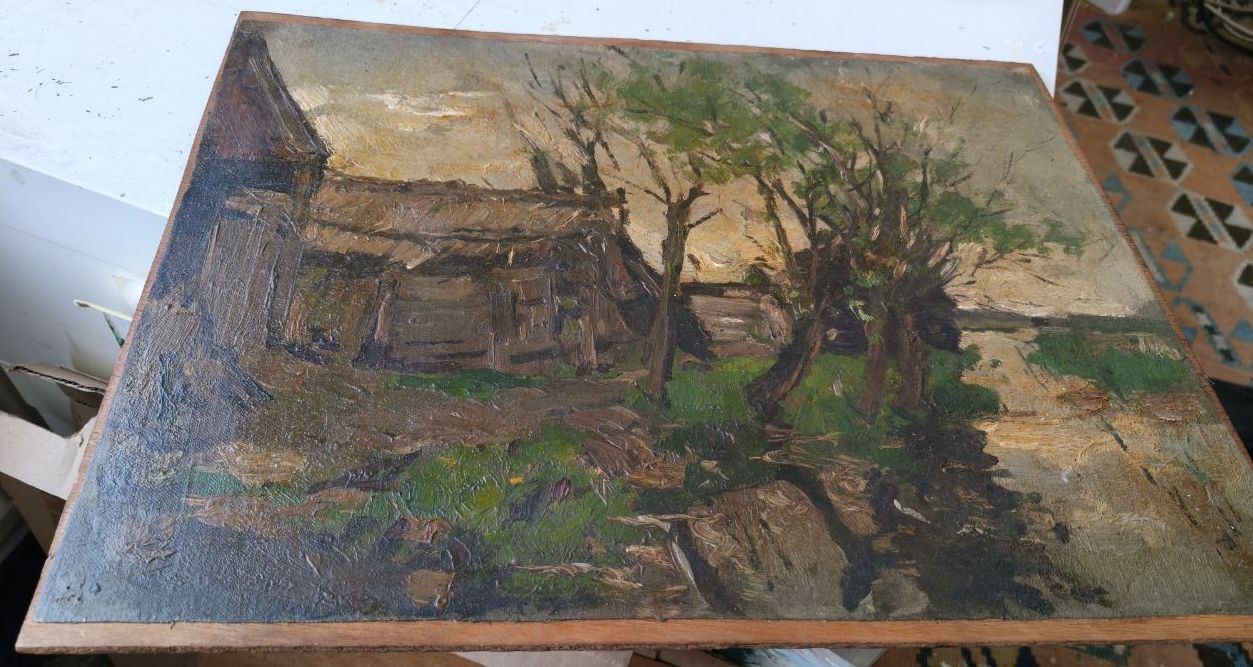Vincent van Gogh Water well painting study authentication evidence image 3