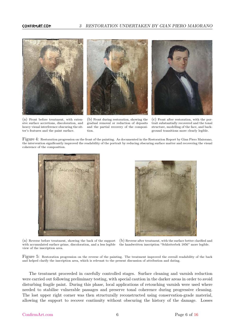 Portrait of a German Gentleman report sample page 6