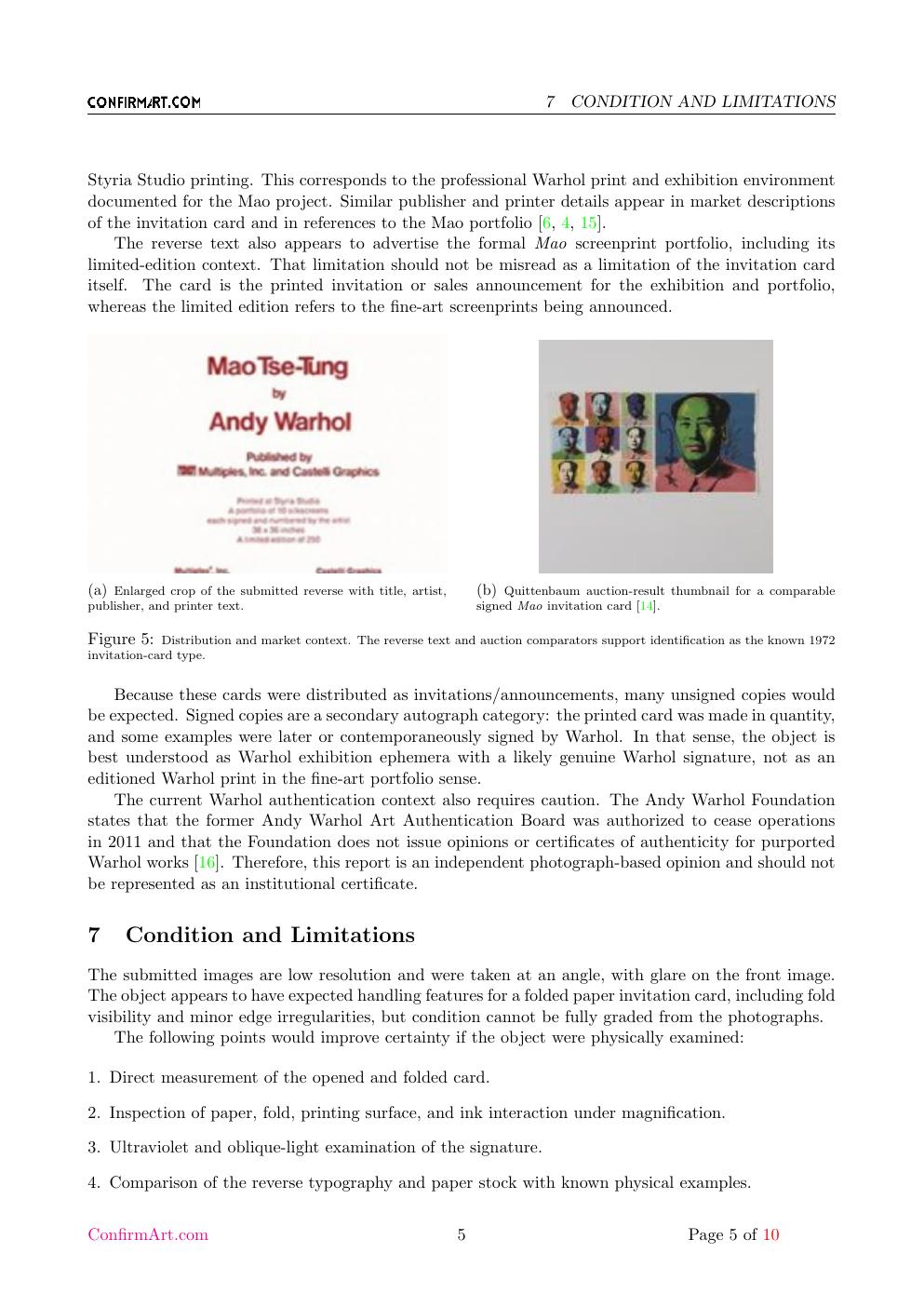 Mao invitation card report sample page 5