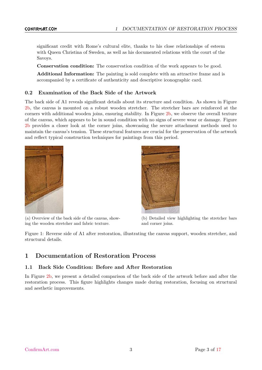 Jupiter, Io and Juno report sample page 3