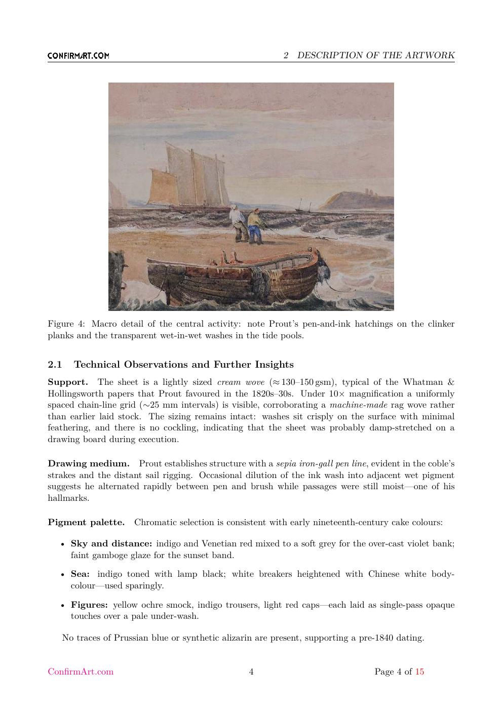 South coast fishermen report sample page 4