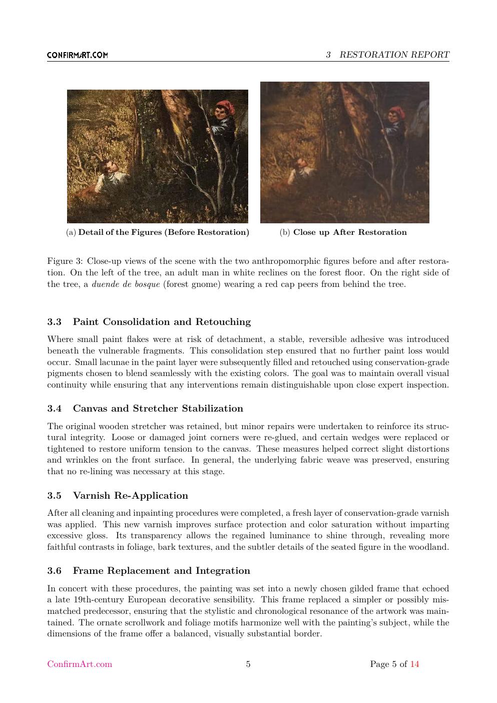 En el Bosque report sample page 5