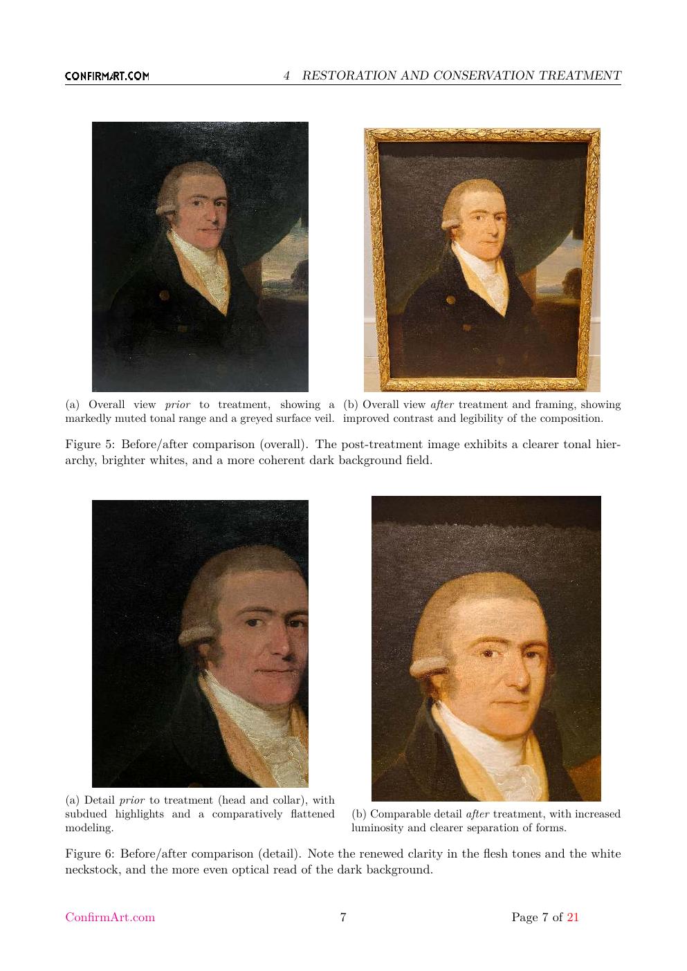 Portrait of an English Gentleman report sample page 7