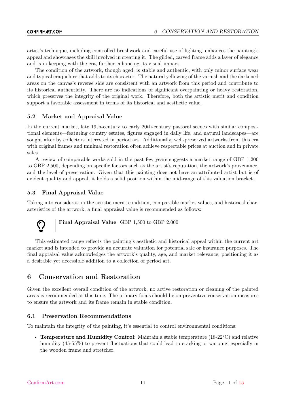Grove Hill report sample page 11