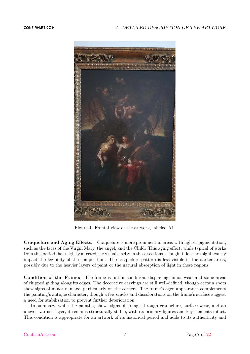 Flight to Egypt report sample page 7