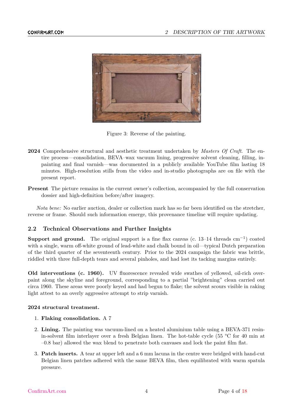 Hunting Party report sample page 4