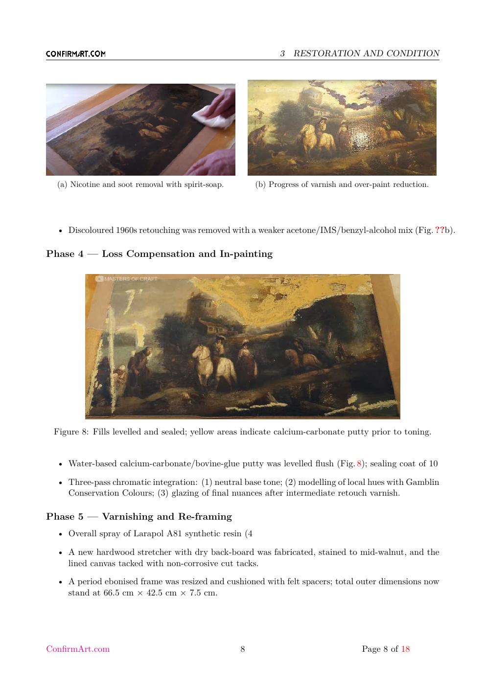 Hunting Party report sample page 8