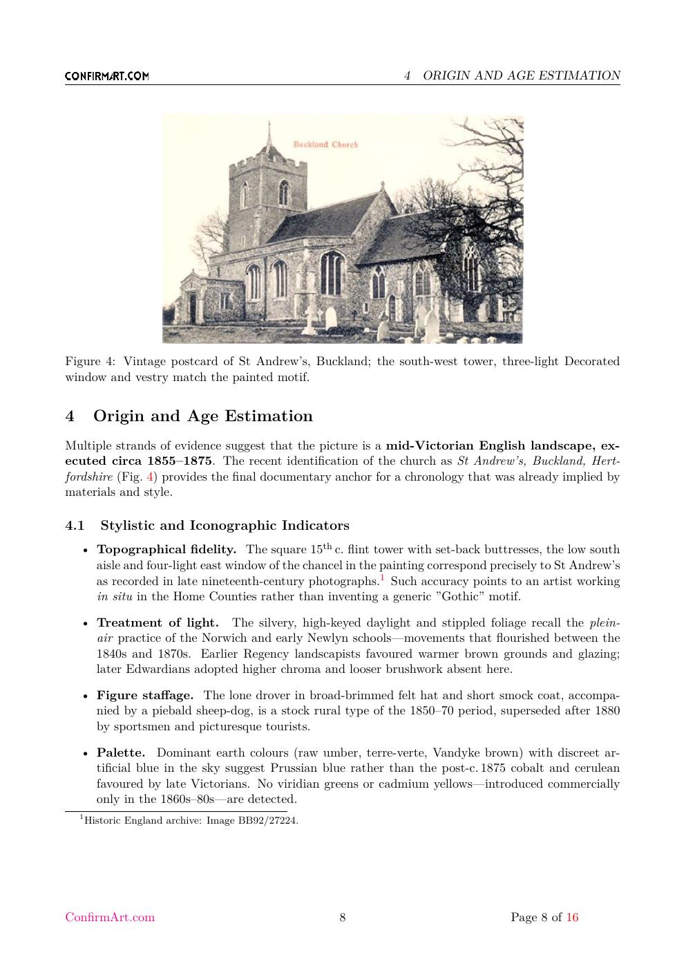 post-Constable report sample page 8