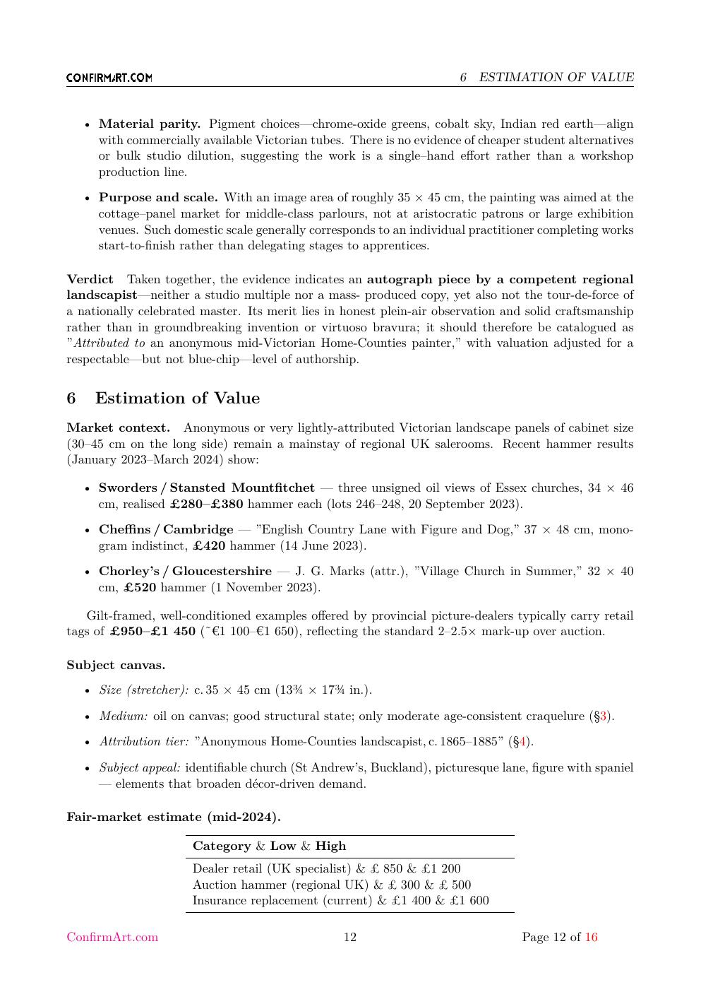 post-Constable report sample page 12