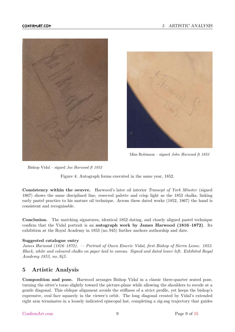 Portrait of Bishop Owen Emeric Vidal report sample page 9