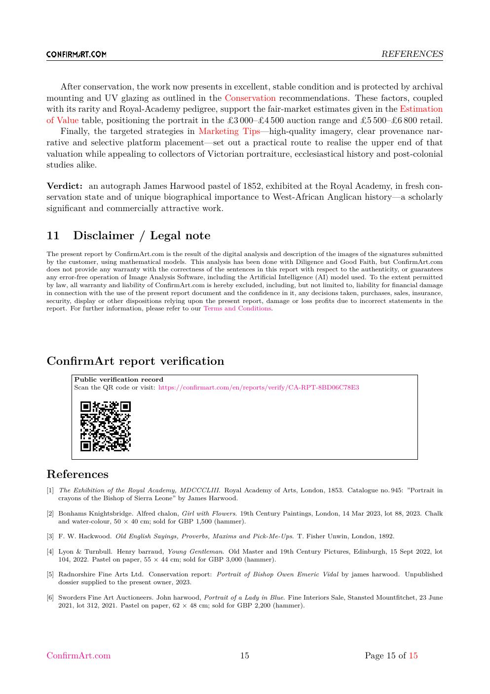 Portrait of Bishop Owen Emeric Vidal report sample page 15