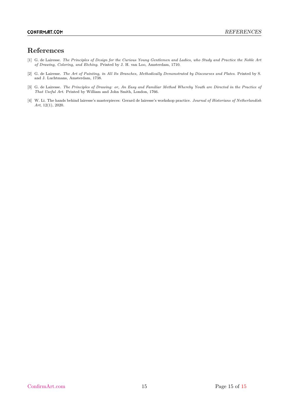 Amazzone Menalipe report sample page 15
