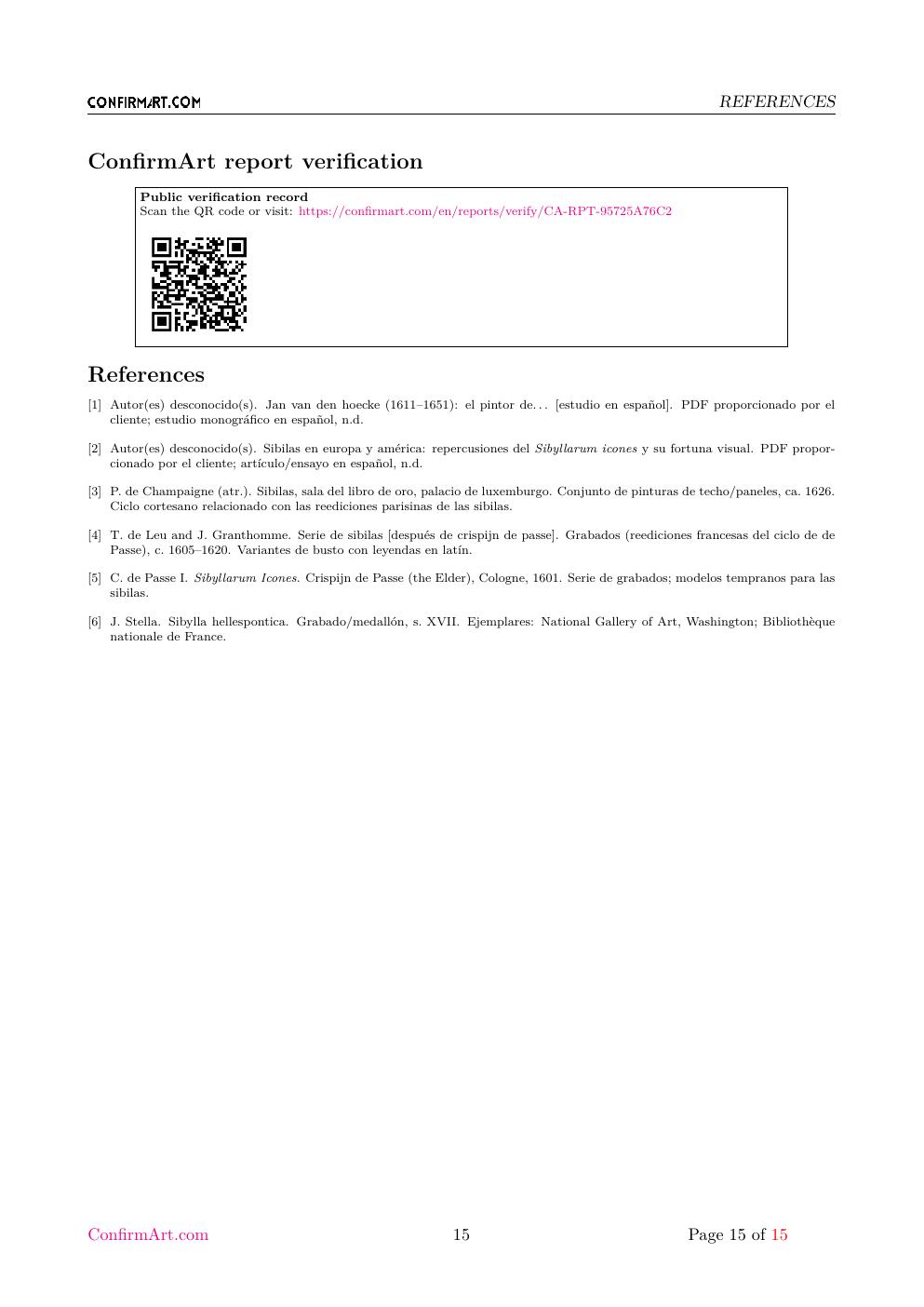 Sibila report sample page 15