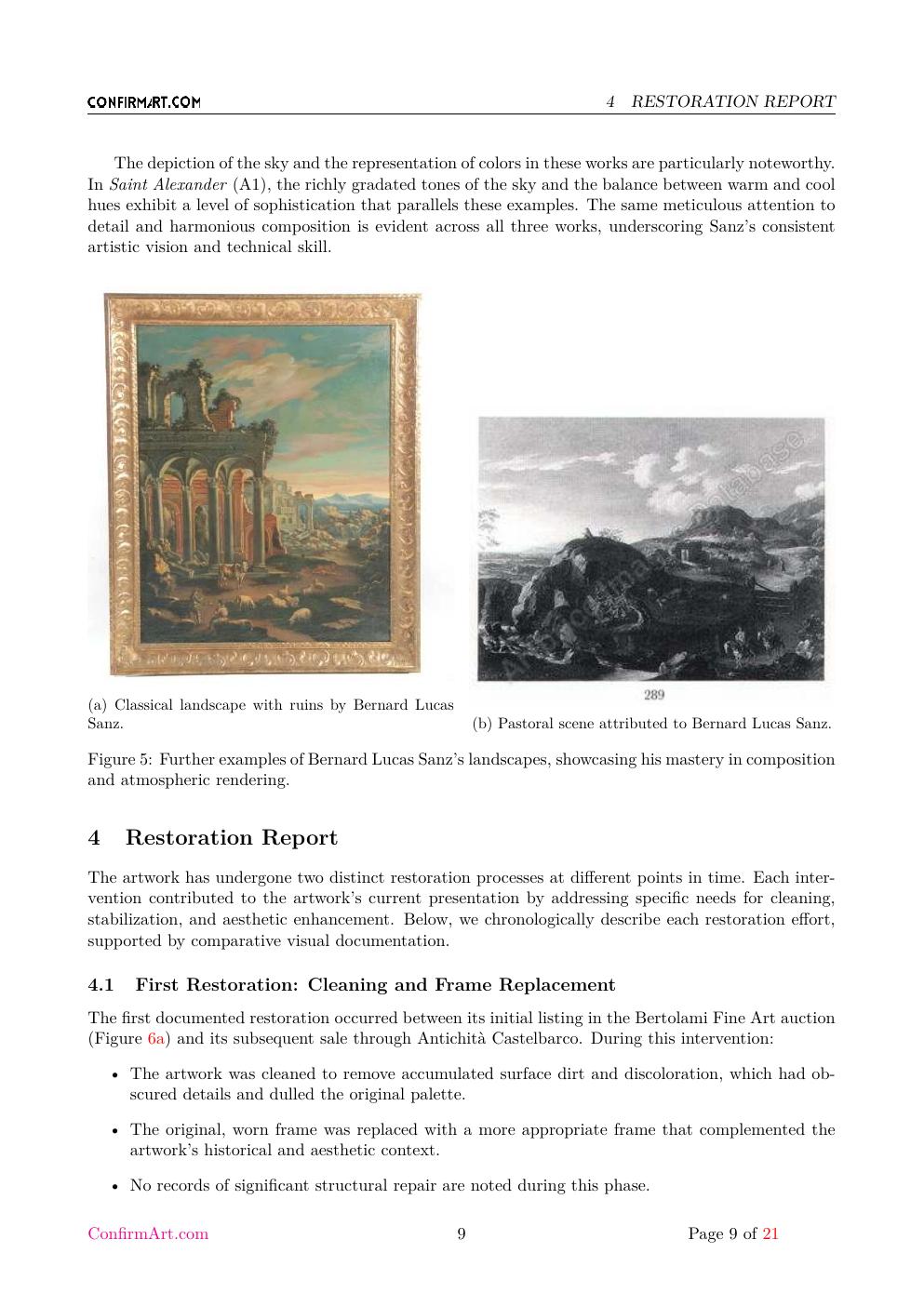 St Alexander report sample page 9